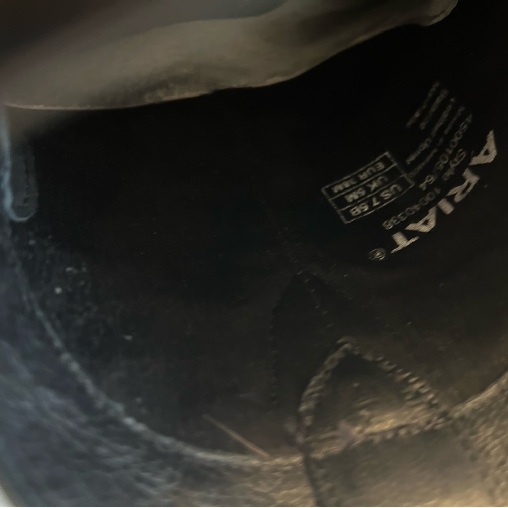Ariat Black Embroidered Heeled Boots - Picture 9 of 12